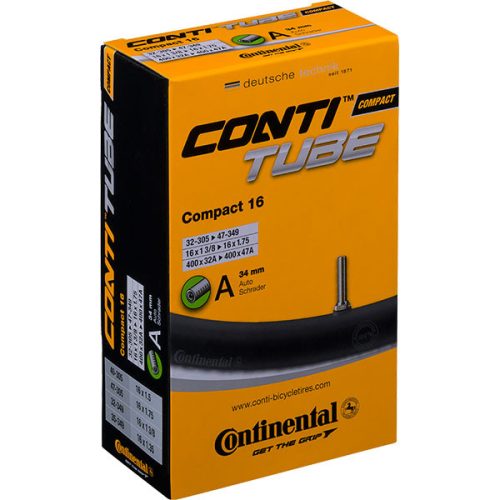 Continental Compact16 A34 32/47-305/349 dobozos kerékpár tömlő